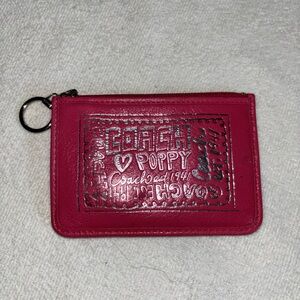 Coach Poppy Card Holder